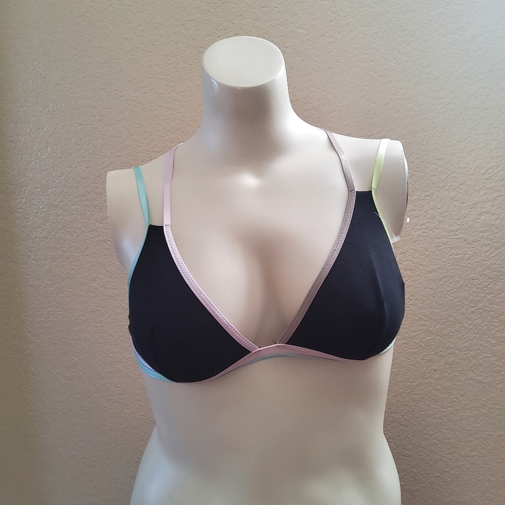 NWOT Free People Intimately Strappy Bralette Bra Size L New